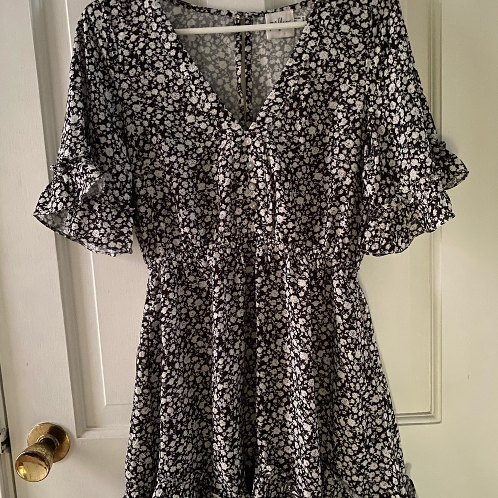 PRINCESS POLLY FLORAL MINI DRESS